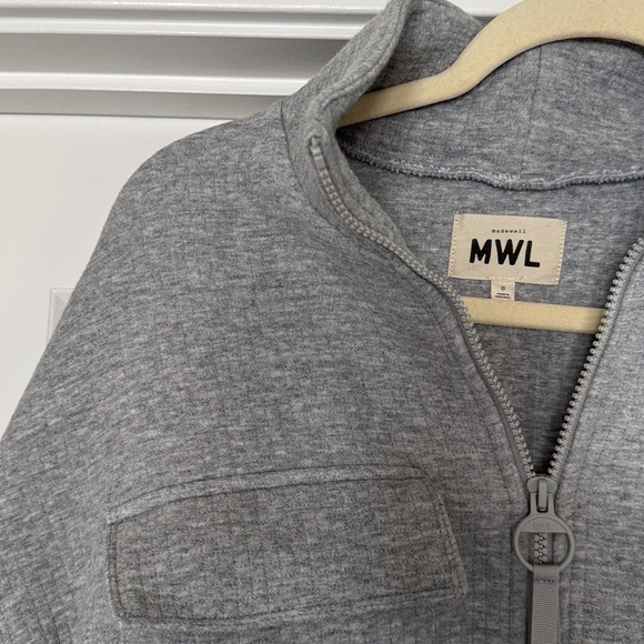 Madewell Quilted Bomber Jacket Size Small - Picture 2 of 4